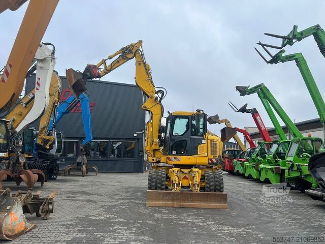 Pelle sur pneus Komatsu PW 118 MR-8