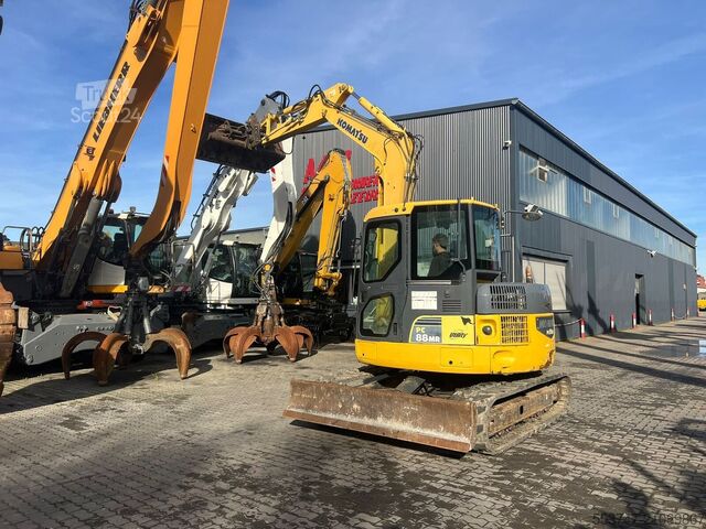 Pelleteuse midi Komatsu PC 88 MR