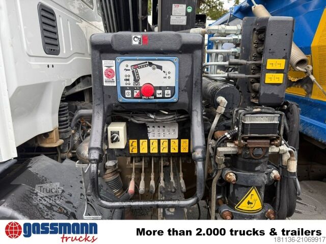 Damperli kamyon Iveco EuroCargo ML160E28K 4x2, Kran Hiab 099E-3 HiDuo,