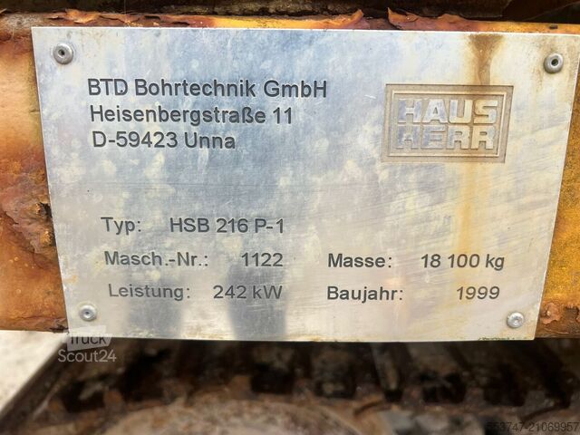 Soil drill HSB 216 P-1