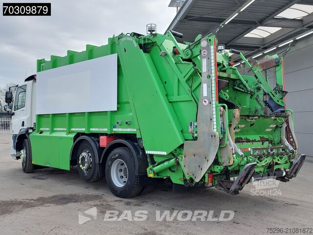 Garbage truck DAF CF 290 6X2 NL-Truck 20m3 Haller MediumXL Garbag...