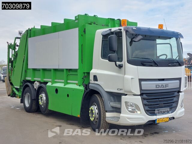 Garbage truck DAF CF 290 6X2 NL-Truck 20m3 Haller MediumXL Garbag...