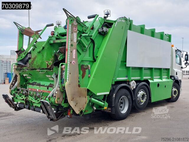 Garbage truck DAF CF 290 6X2 NL-Truck 20m3 Haller MediumXL Garbag...