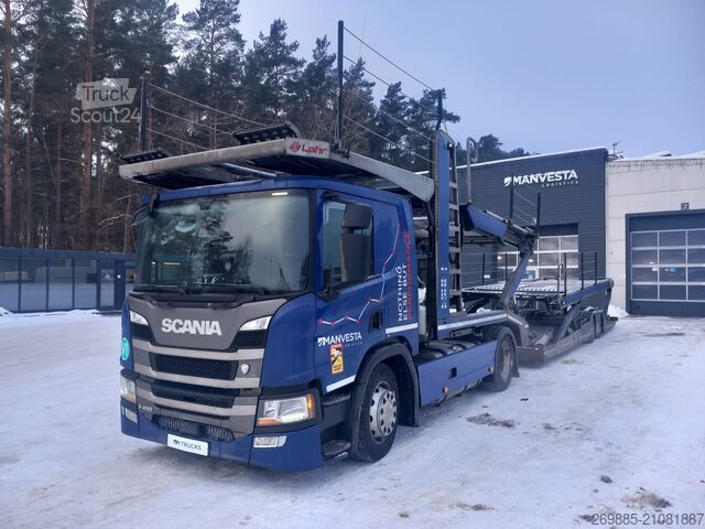 автовоз SCANIA P450 + LOHR WXS K2SE