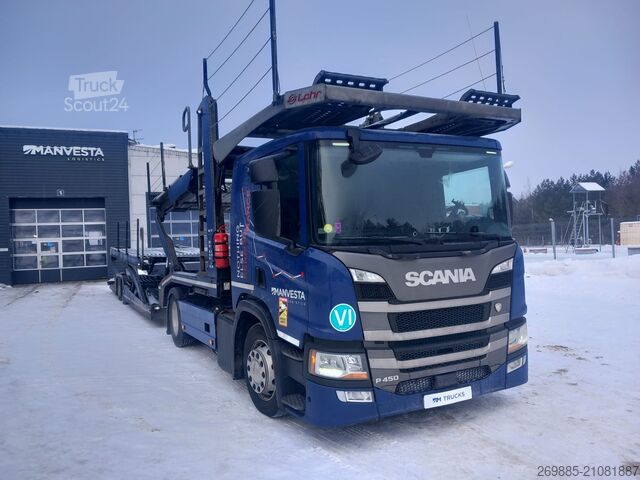 автовоз SCANIA P450 + LOHR WXS K2SE