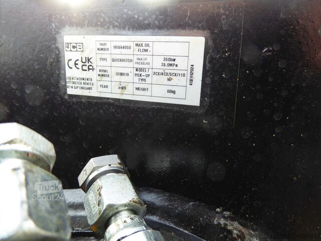 εκσκαφέας-φορτωτής JCB Schnellwechsler für 3CX, 4CX Baggerlader