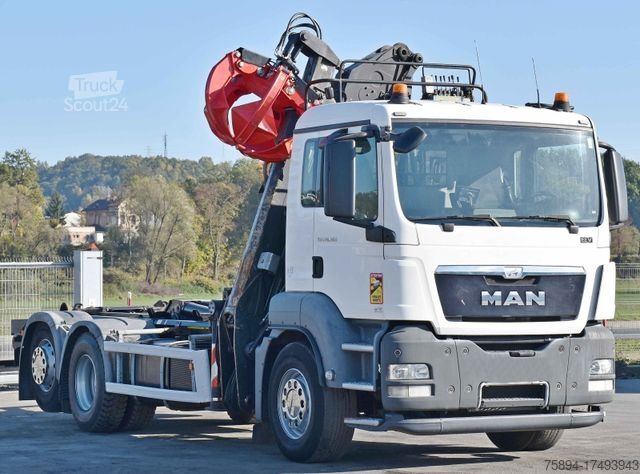 Abrollkipper MAN TGS 26.360 Abrollkipper* KESLA 2114 Z * TOP