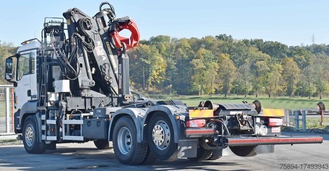 Abrollkipper MAN TGS 26.360 Abrollkipper* KESLA 2114 Z * TOP