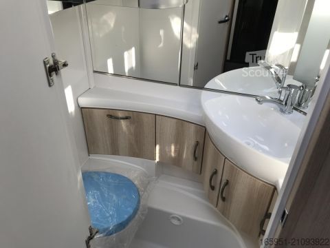 Τροχόσπιτο Hobby De Luxe 540 UL Mod.2026 Auflastung 1800kg