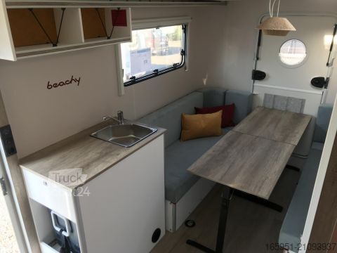 Τροχόσπιτο Hobby Beachy 420+ Mod.2026 Auflastung 1200kg