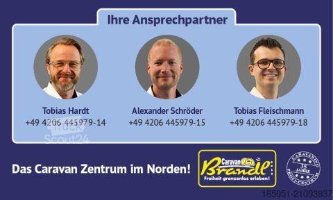 Τροχόσπιτο Hobby Beachy 420+ Mod.2026 Auflastung 1200kg