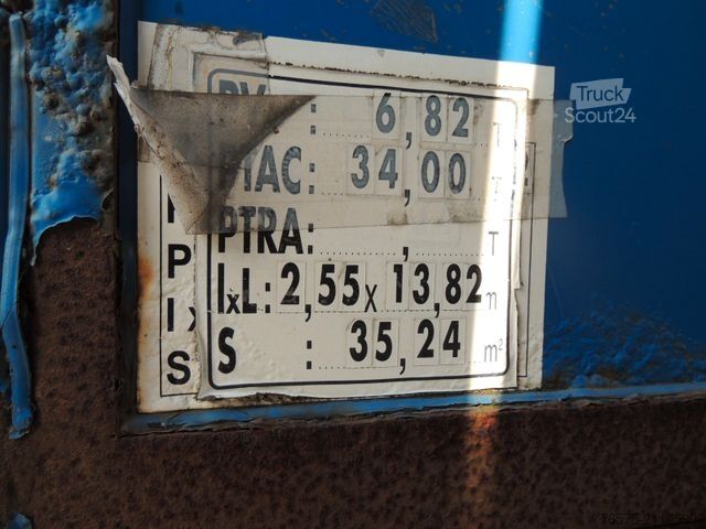 Werkplatform oplegger LECITRAILER Plateau