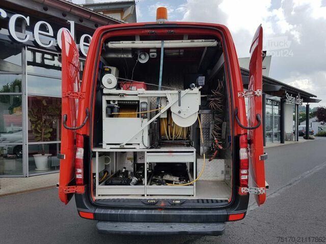 Saugfahrzeug Mercedes-Benz Kanal Rohr TV Kamera Inspektion Ibak