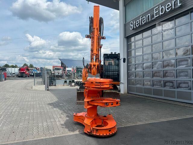 ķēžu ekskavators Kobelco ED160 BR-7 / 1.175h! / Woodcracker Löffelpaket