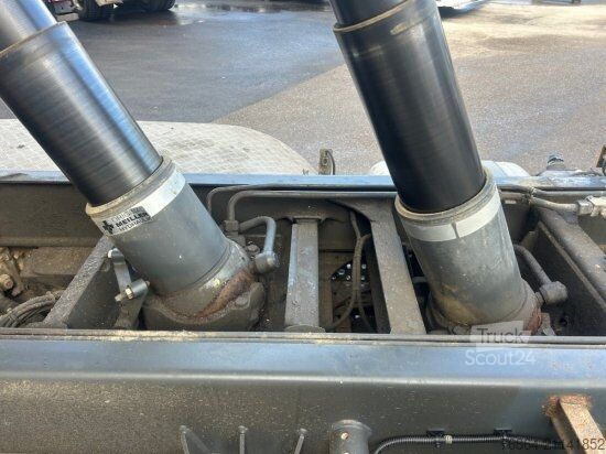 Τρίπλευρο ανατρεπόμενο φορτηγό MERCEDES-BENZ AROCS 4145, 8X4 MEILLER-KIPPER, EURO 6, BORDMATIK