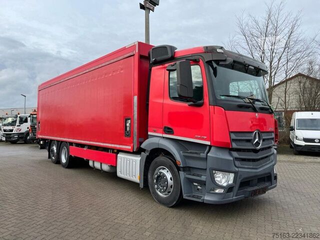 Вантажівка з платформою і тентом MERCEDES-BENZ Antos 2540 L 6x2 Pritsche LBW