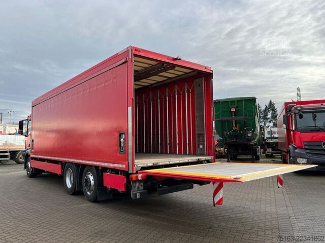 Вантажівка з платформою і тентом MERCEDES-BENZ Antos 2540 L 6x2 Pritsche LBW