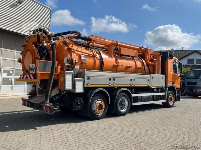 Vákuová cisterna MERCEDES-BENZ Actros 2536 L 6x2 Saug + Spülwagen Kroll Kombi