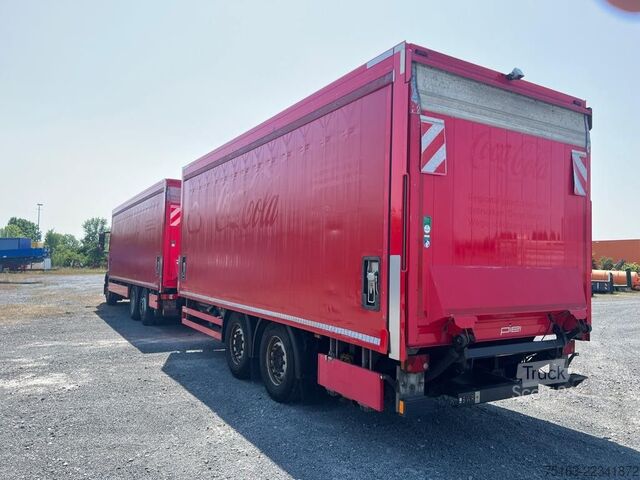 Вантажівка з платформою і тентом MERCEDES-BENZ Antos 2540 L 6x2 Pritsche LBW