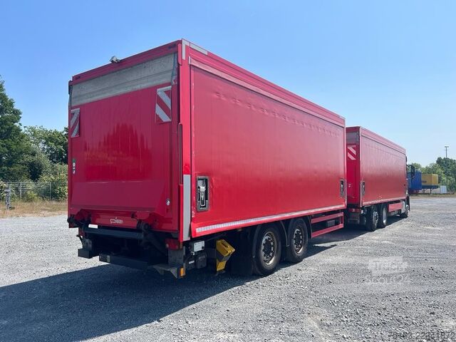 Вантажівка з платформою і тентом MERCEDES-BENZ Antos 2540 L 6x2 Pritsche LBW