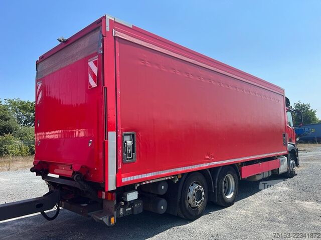 Вантажівка з платформою і тентом MERCEDES-BENZ Antos 2540 L 6x2 Pritsche LBW