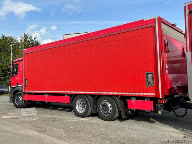 Вантажівка з платформою і тентом MERCEDES-BENZ Antos 2540 L 6x2 Pritsche LBW