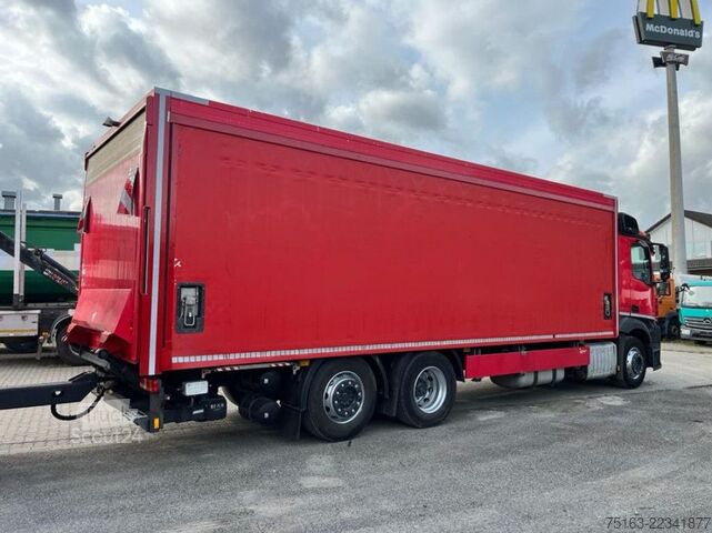 Вантажівка з платформою і тентом MERCEDES-BENZ Antos 2540 L 6x2 Pritsche LBW