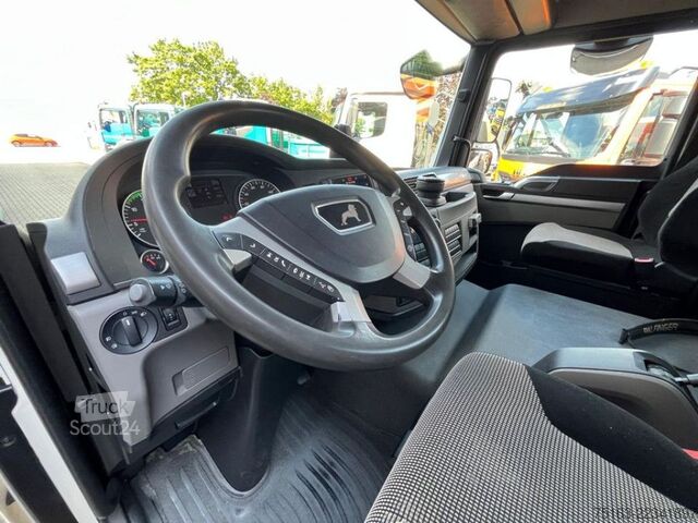 Camion ribaltabile trilaterale MAN TG-M 18.290 4x2 2-Achs Kipper Kran Palf. PK 12.5