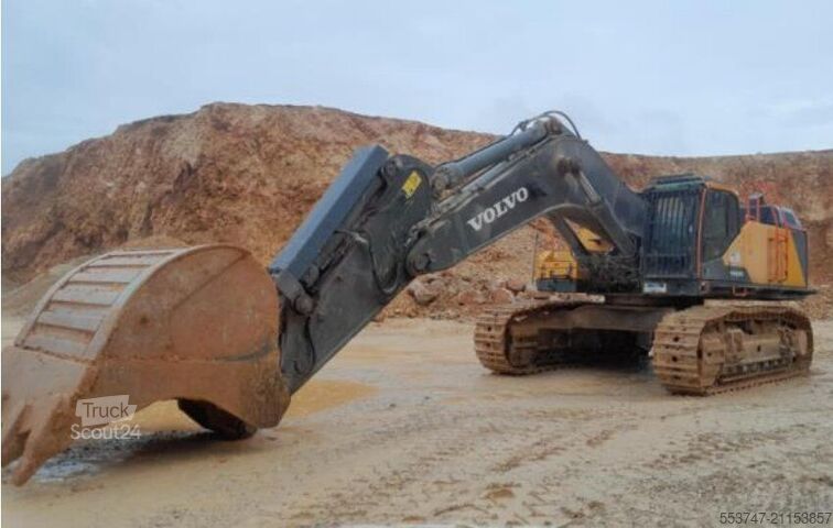 Goseniški bager Volvo EC750E