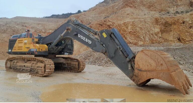 Goseniški bager Volvo EC750E