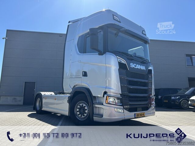 MTS standard Scania 590S V8 Highline / Retarder / Leder / Vol Lucht...