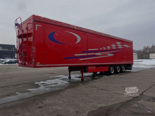 Puspiekabe ar staigājošo grīdu KRAKER CF-ZL 200 92m³ Fernbedienung 10mm Liftachse