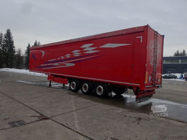 Puspiekabe ar staigājošo grīdu KRAKER CF-ZL 200 92m³ Fernbedienung 10mm Liftachse