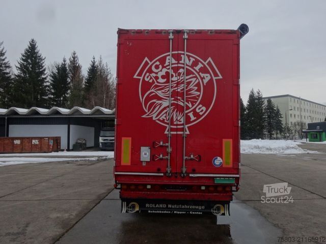 Puspiekabe ar staigājošo grīdu KRAKER CF-ZL 200 92m³ Fernbedienung 10mm Liftachse