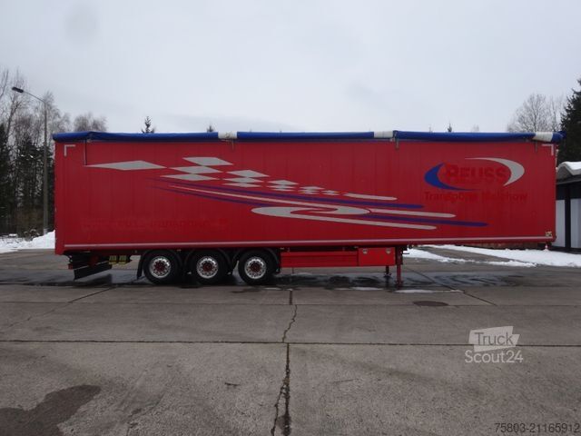 Puspiekabe ar staigājošo grīdu KRAKER CF-ZL 200 92m³ Fernbedienung 10mm Liftachse