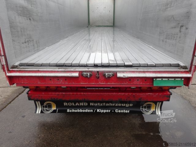 Puspiekabe ar staigājošo grīdu KRAKER CF-ZL 200 92m³ Fernbedienung 10mm Liftachse