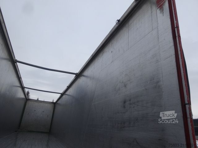 Puspiekabe ar staigājošo grīdu KRAKER CF-ZL 200 92m³ Fernbedienung 10mm Liftachse