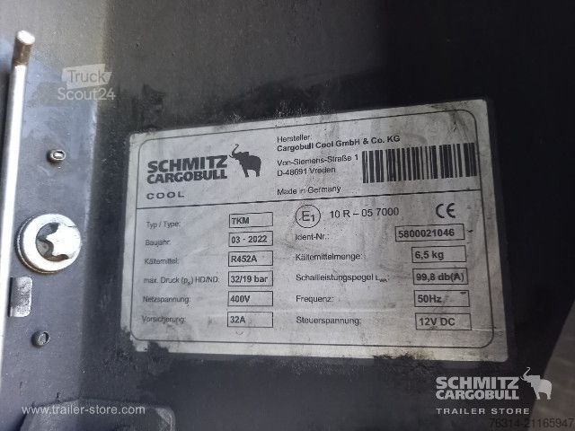Refriģeratora puspiekabe Schmitz Cargobull Tiefkühler Standard