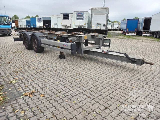 Maināms šasijas piekabe Schmitz Cargobull Zentralachsanhänger Wechselfahrgestell Standard
