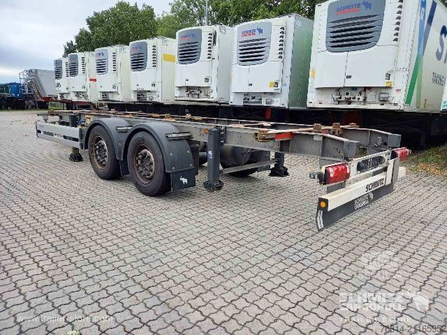 Maināms šasijas piekabe Schmitz Cargobull Zentralachsanhänger Wechselfahrgestell Standard