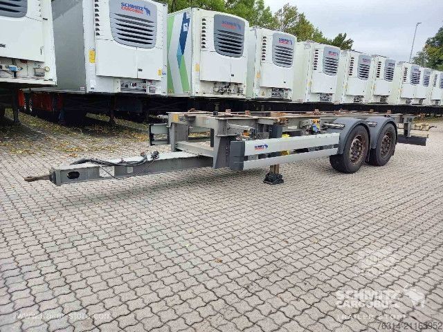 Maināms šasijas piekabe Schmitz Cargobull Zentralachsanhänger Wechselfahrgestell Standard