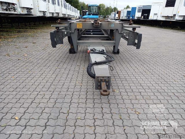 Maināms šasijas piekabe Schmitz Cargobull Zentralachsanhänger Wechselfahrgestell Standard