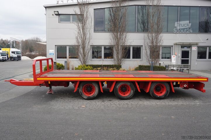 Pótkocsi Wilson CTAA3 Flatbed trailer
