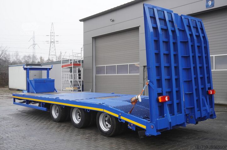 Vontatóplató Andover CBDB24 tow truck trailer