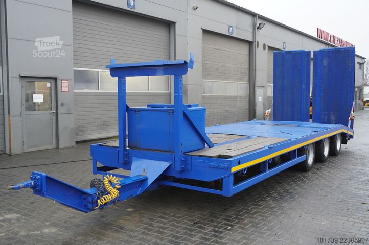 Vontatóplató Andover CBDB24 tow truck trailer