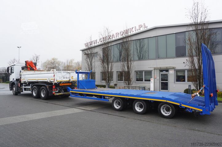 Vontatóplató Andover CBDB24 tow truck trailer