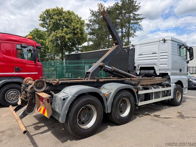  MAN TGX 33.480 6x4 MANUAL ZF - AJK HOOKLIFT - AIR S...