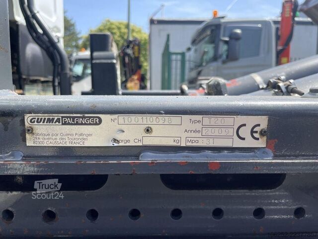 System för krokarm Renault Lander 450 DXI EURO 5 - 6x4 - 20T PALLIFT HAAKS...