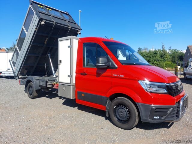  MAN TGE 3.180 AUTOMAAT 3-Kipper
