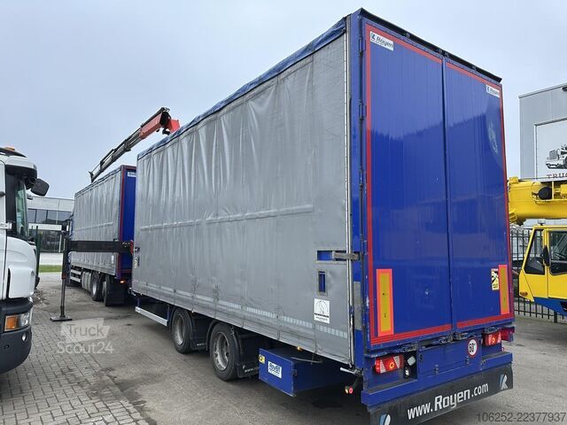 Volymtransport Mercedes-Benz Actros 2645 6x2 105m³ JUMBO + RETARDER + KRAN P...